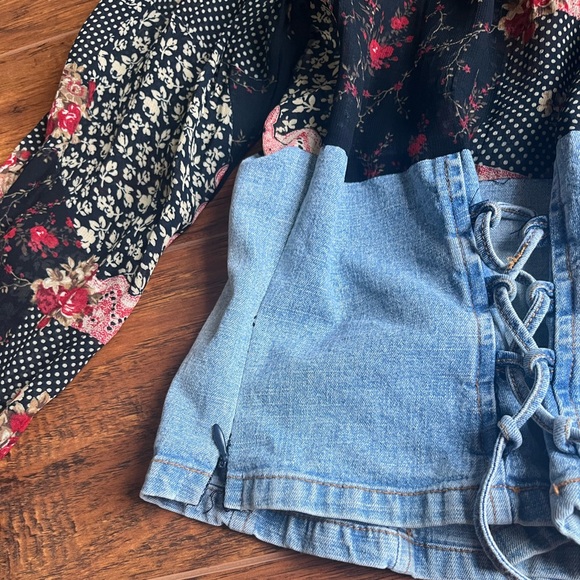 ✨ XOXO Jeans Vintage Y2K Multi Blouse✨ - Picture 6 of 7